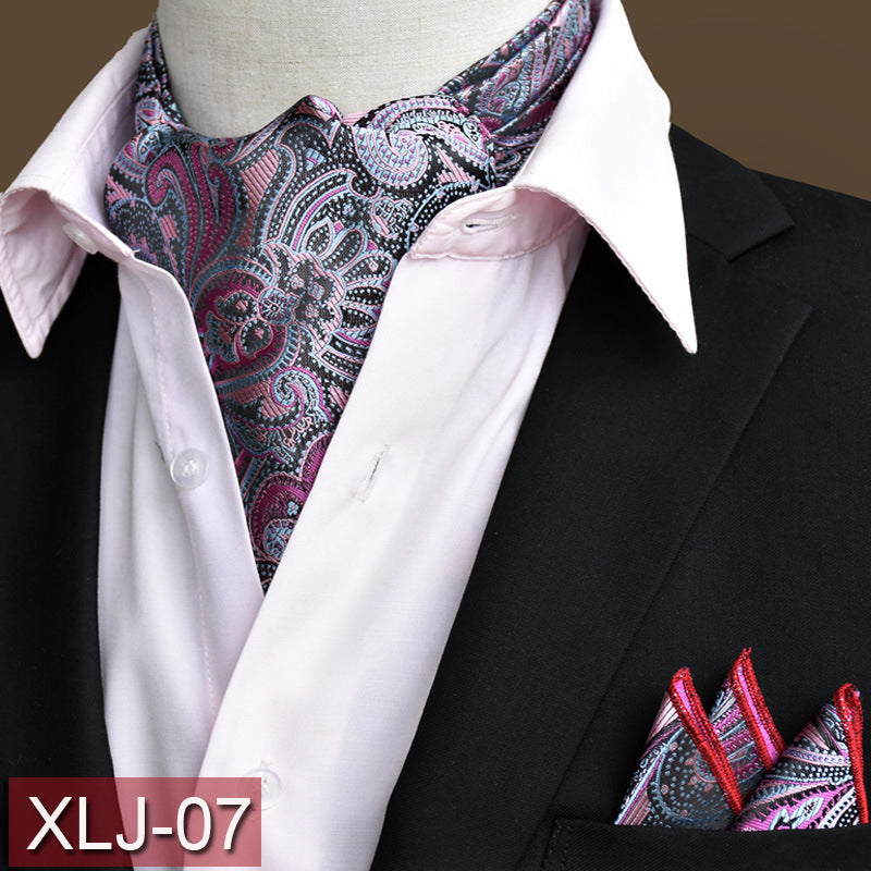Men's scarf English suit shirt collar scarf