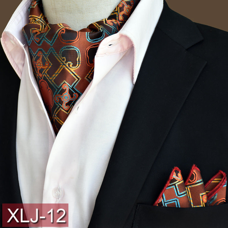 Men's scarf English suit shirt collar scarf