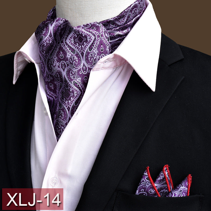 Men's scarf English suit shirt collar scarf