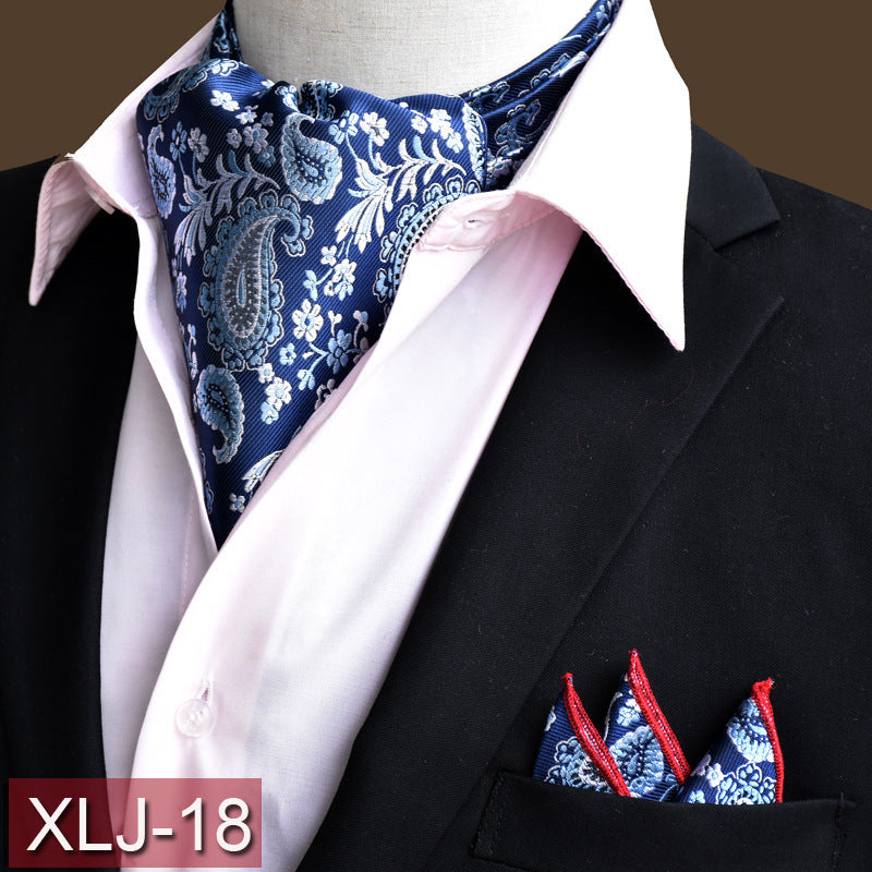 Men's scarf English suit shirt collar scarf
