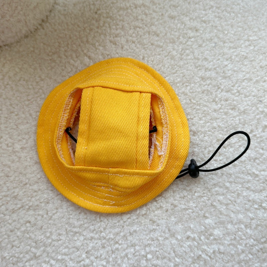 Cat Dog Sun Hat Exposed Ears Pet Bucket Hat