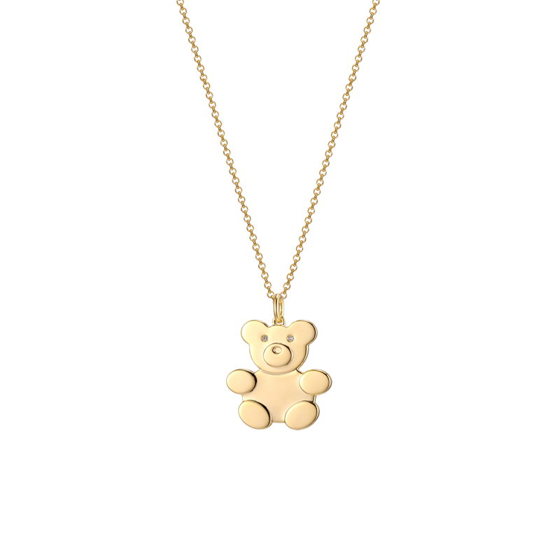 Teddy Family Necklace SN034G