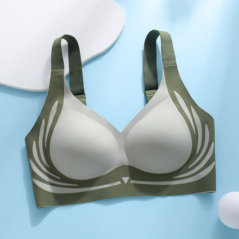 Breast Holding Soft Support Underwear Women's Adjustable Bra