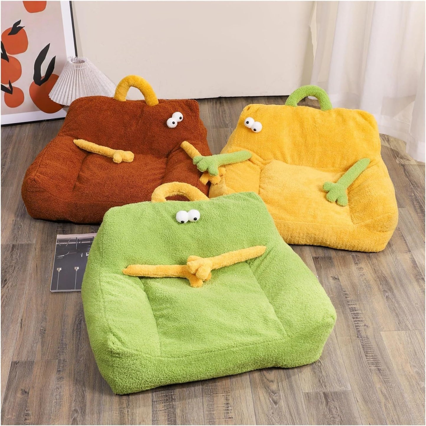 Pet Nest Multi-Color Cute Wind Cartoon Cat Nest Dog Nest Sofa Nest Suitable Small And Medium-Sized Cats And Dogs Four Seasons Washable Small Pet Bed