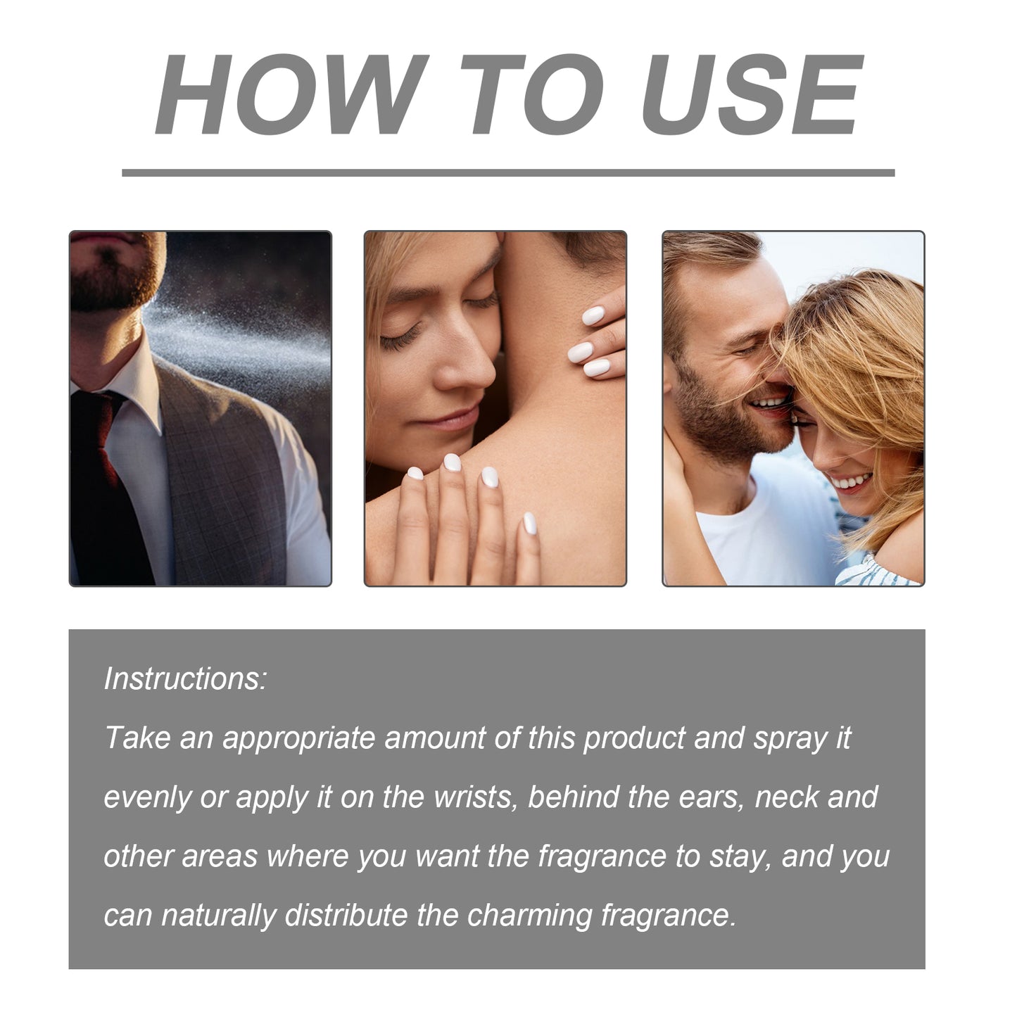 Charm Perfume, Natural And Fresh Lovers Dating Portable Lasting Fragrance Niche Atmosphere Perfume