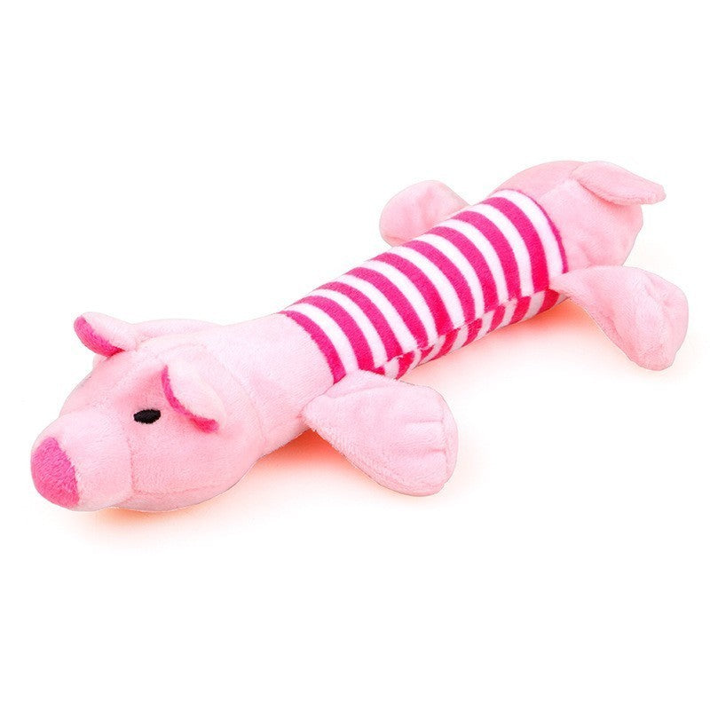 Dog Plush Toy Cute Rabbit Bear Anti-bite