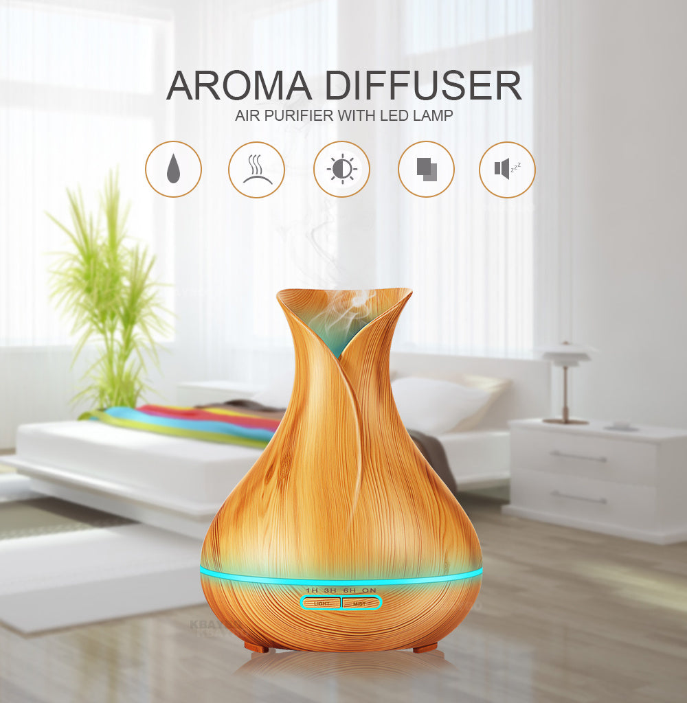 400 ml humidifier 7 Changement DE Couleur LED Lumieres pour Home Office.