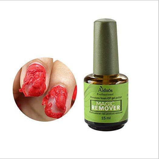 Nail Polish Burst Magic Nail Polish Remover Fast Soak Off Sticky Nail Gel Polish Degreaser Cleaner