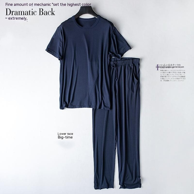 Short-sleeved T-shirt Thin Loose Trousers Summer Can Be Worn Outside Exercise Homewear Suit