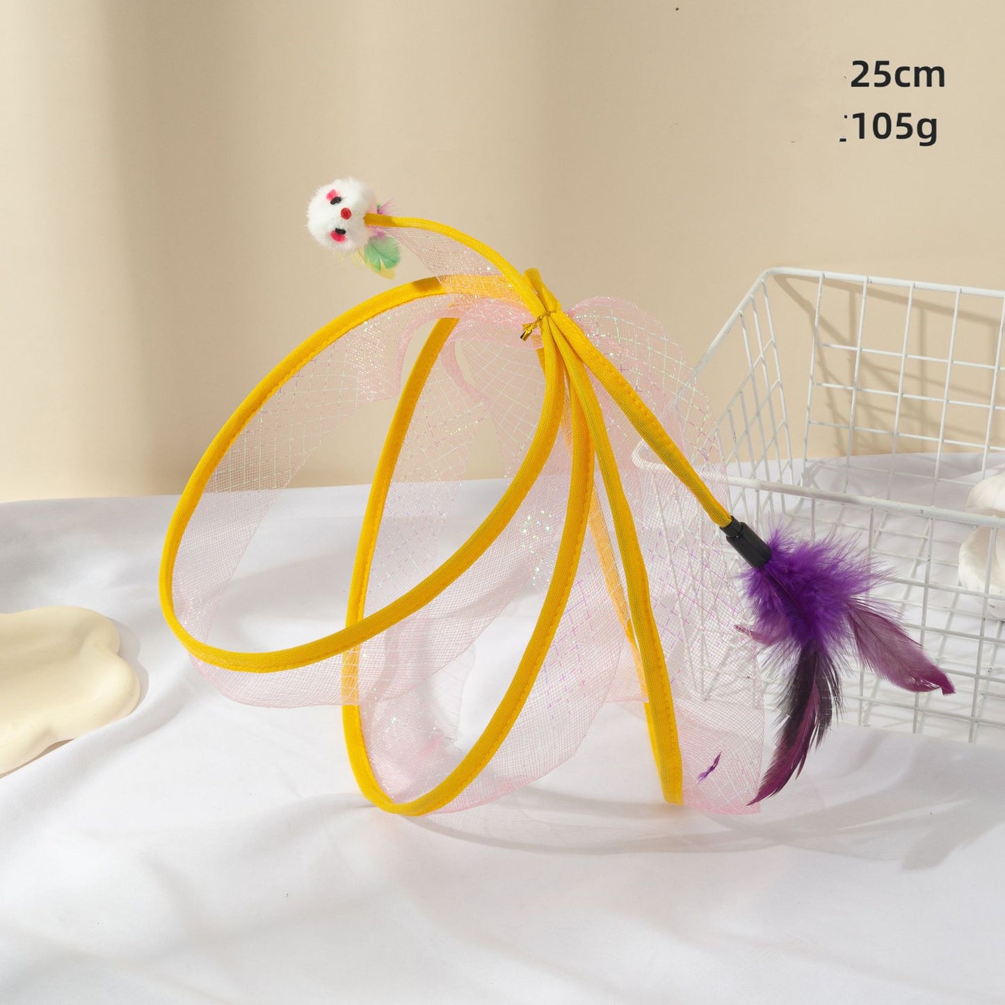 Cat Tunnel Feather Mouse Transformational Durability