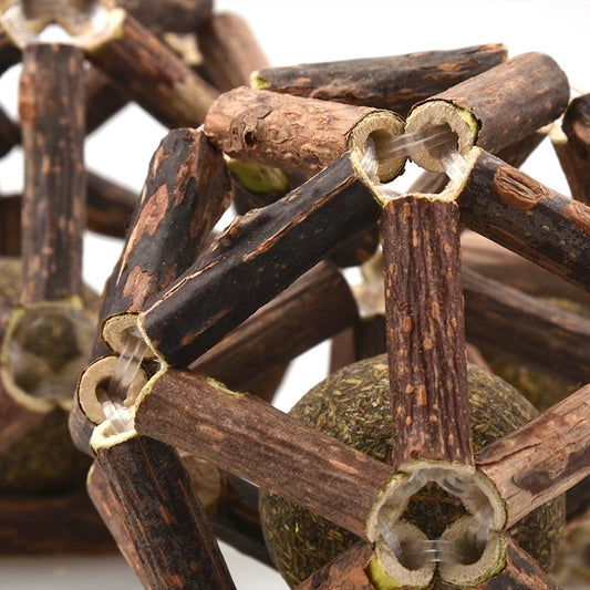 Polygonum Multiflorum Diet Balls Cat Toy Cat Scratching And Biting Catnip Ball