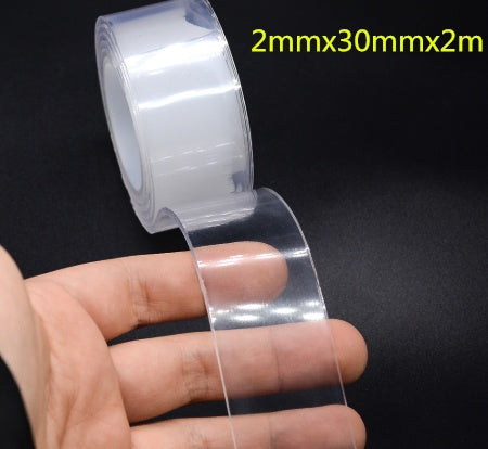 100CM 300CM 500CM Width 30mm 50mm Tape Double-Sided multi-Function Washable Tape, No Trace of Nano-free Magic Tape