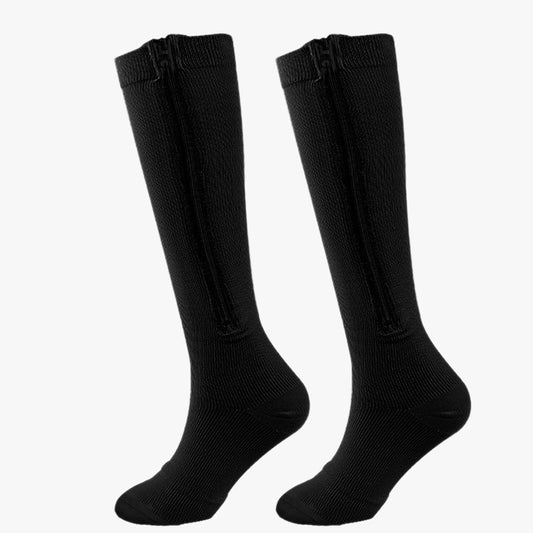 Men's And Women's Fashion Simple Solid Color Stockings Sports Pressure Socks