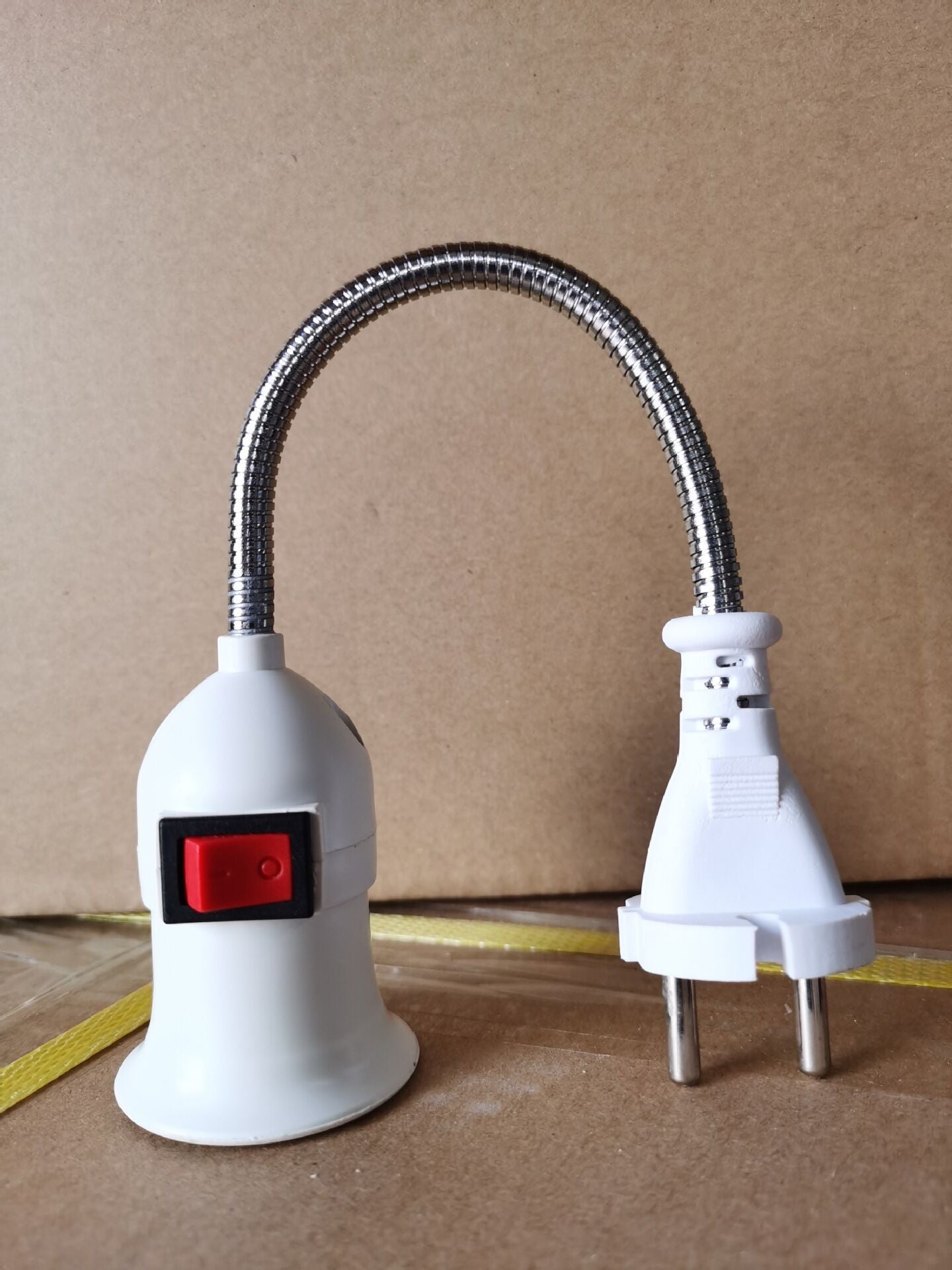 Household E27 Screw Universal Hose Lamp Holder Wiring Free Plug-in