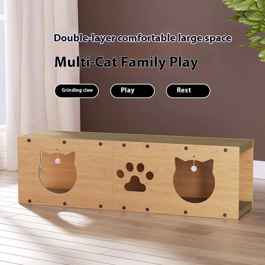 Tunnel Wear-resistant Corrugated Vertical Toy