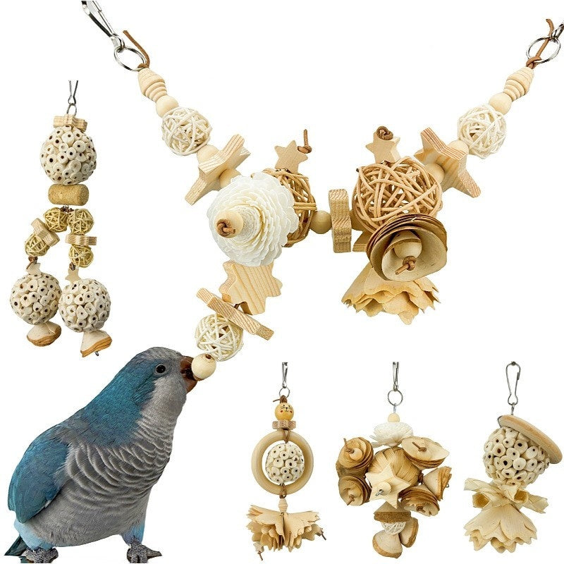 Parrot Natural Gnawing Molar Grinding Toy