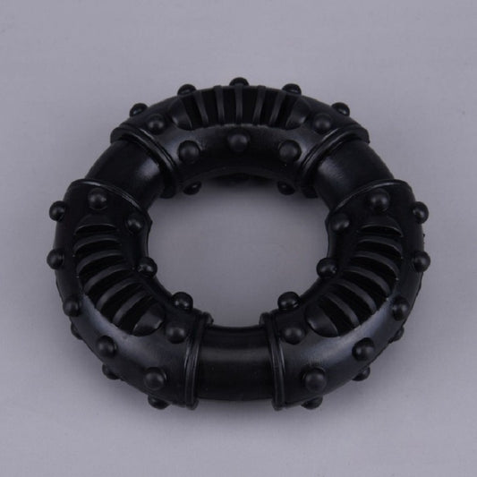 Pet Supplies Chewing Teeth Cleaning Teeth Rubber Interactive Circle Dog Toy Donut Donut Pet Toy