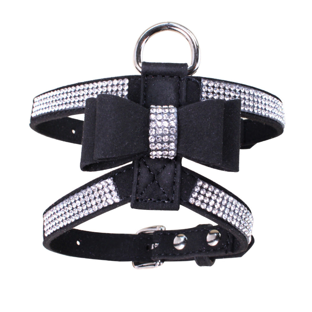 Shiny rhinestone chest