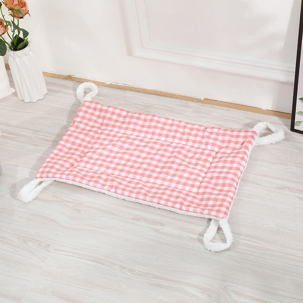 Fixed Pet Cage Mat Dog Sleeping Mat Kennel Four Season Models Cat Nest Warm Mat Pet Supplies
