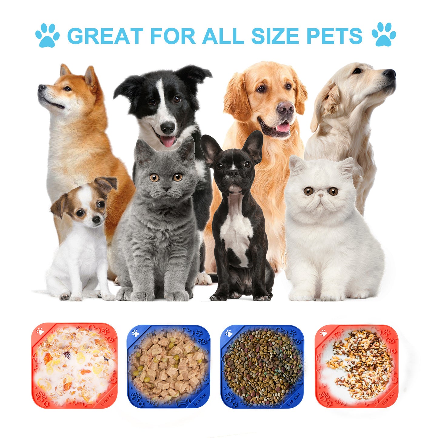 Pet Toy Dog Slow Food Mat Pattern