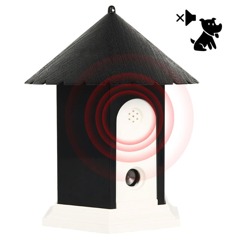 Pet Dog Ultrasonic Anti Barking Silencer Outdoor Bark Deterrent Trainer Barking Stop