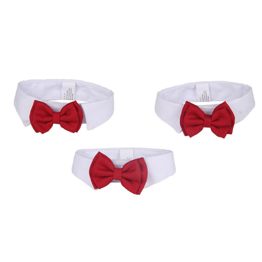 Fashion Pet Supplies Red Bow Cotton Tie