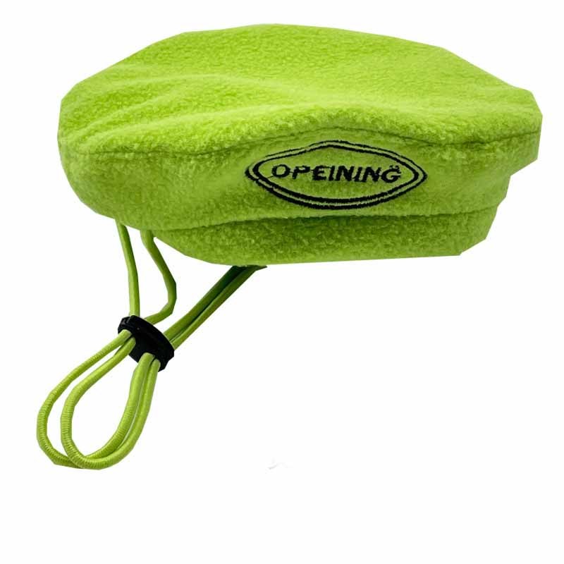 Pure Color Simple Pet Dog With Beret