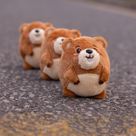 Pet Pull Radish Chick Gopher Hide And Seek Plush Toy