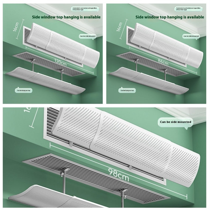General-purpose Central Air Conditioning Duct Air Conditioning Air Outlet Anti-straight Blowing Wind-guiding Hood