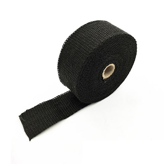 Motorcycle exhaust pipe insulation belt