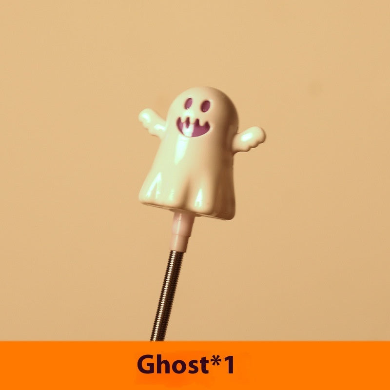 Halloween Decoration Pumpkin Lamp Children's Toy Hand Stick Props