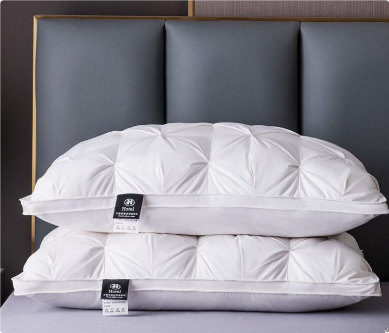White goose down pillow