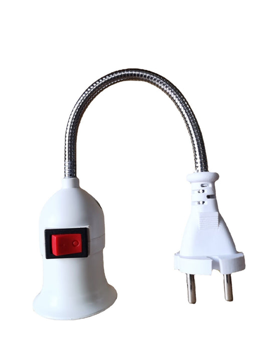 Household E27 Screw Universal Hose Lamp Holder Wiring Free Plug-in