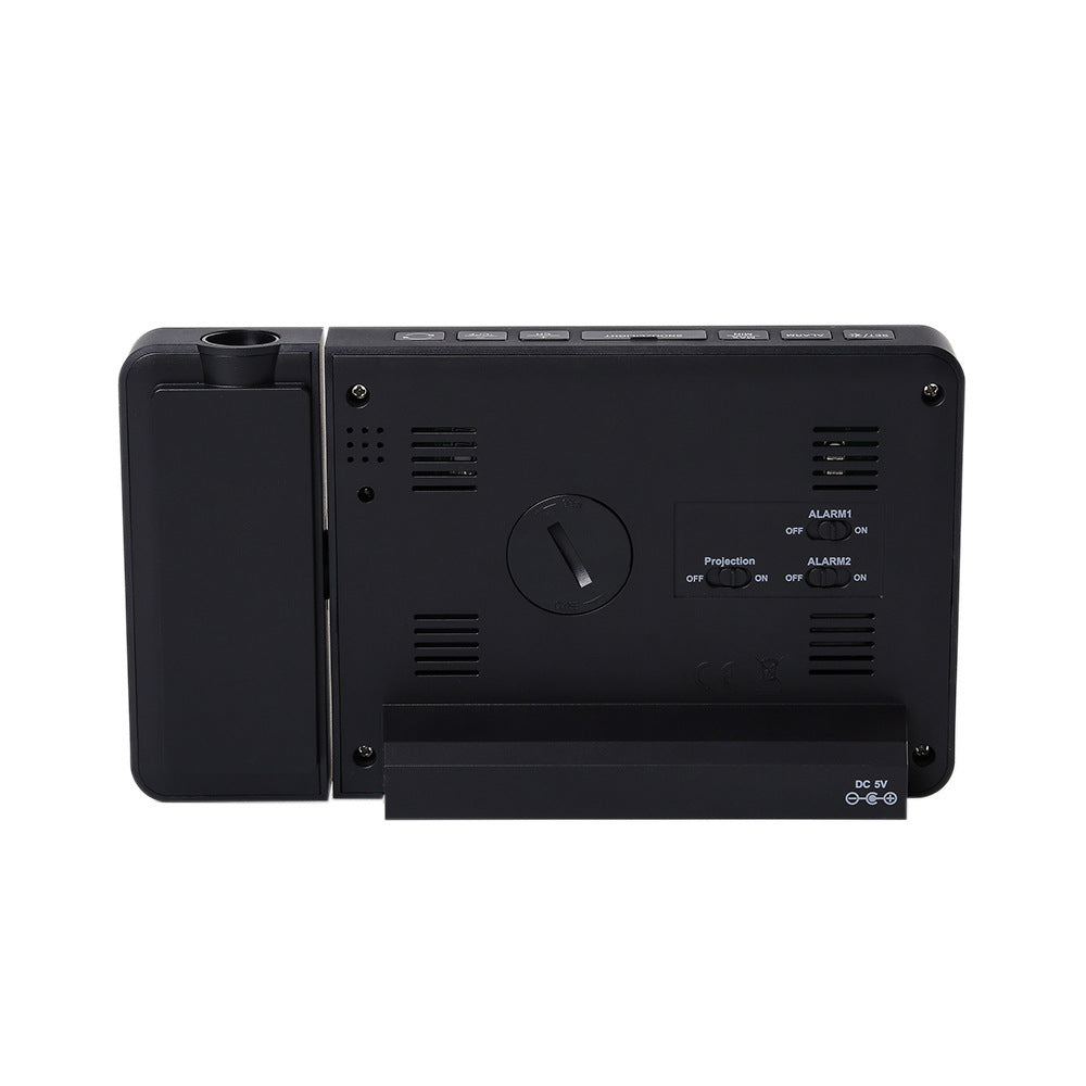 Multifunctional projection alarm clock