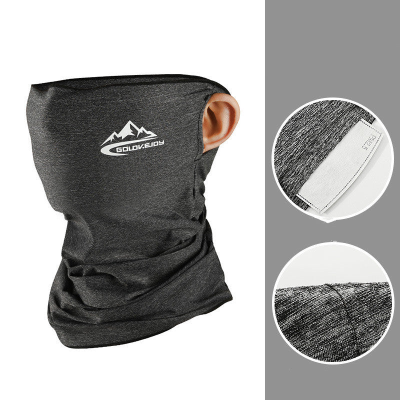 Outdoor riding fishing sunscreen ice silk scarf