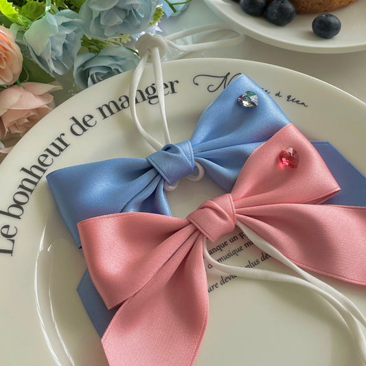 Princess Style Bow Tension Adjustment Headdress Pet Accessories Hair Band