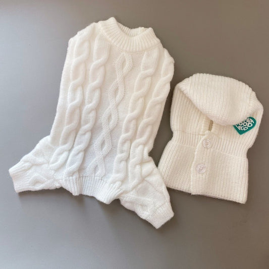 New Fashion Pet Autumn And Winter Knitted Hat