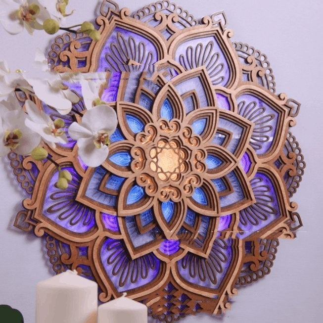 Yoga Room Creative Datura Atmosphere Night Light