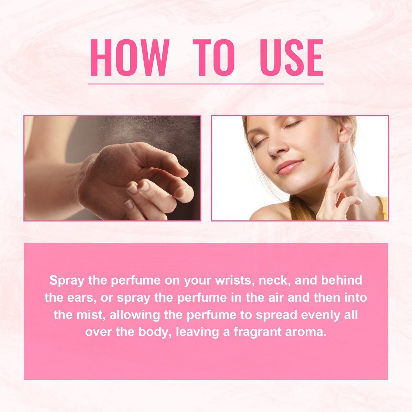 Floral Seduction Fragrance Mist, Lasting Fragrance Fresh And Natural Couples Date With Fragrance To Bring Atmosphere Encounter