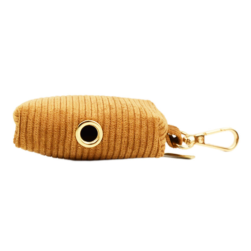 Caramel Corduroy Corduroy Pet Collar