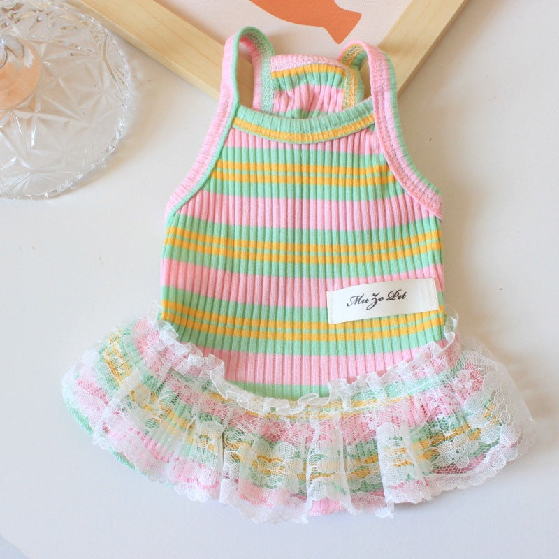 Fashion Pet Dog Cat Clothes Princess Dress