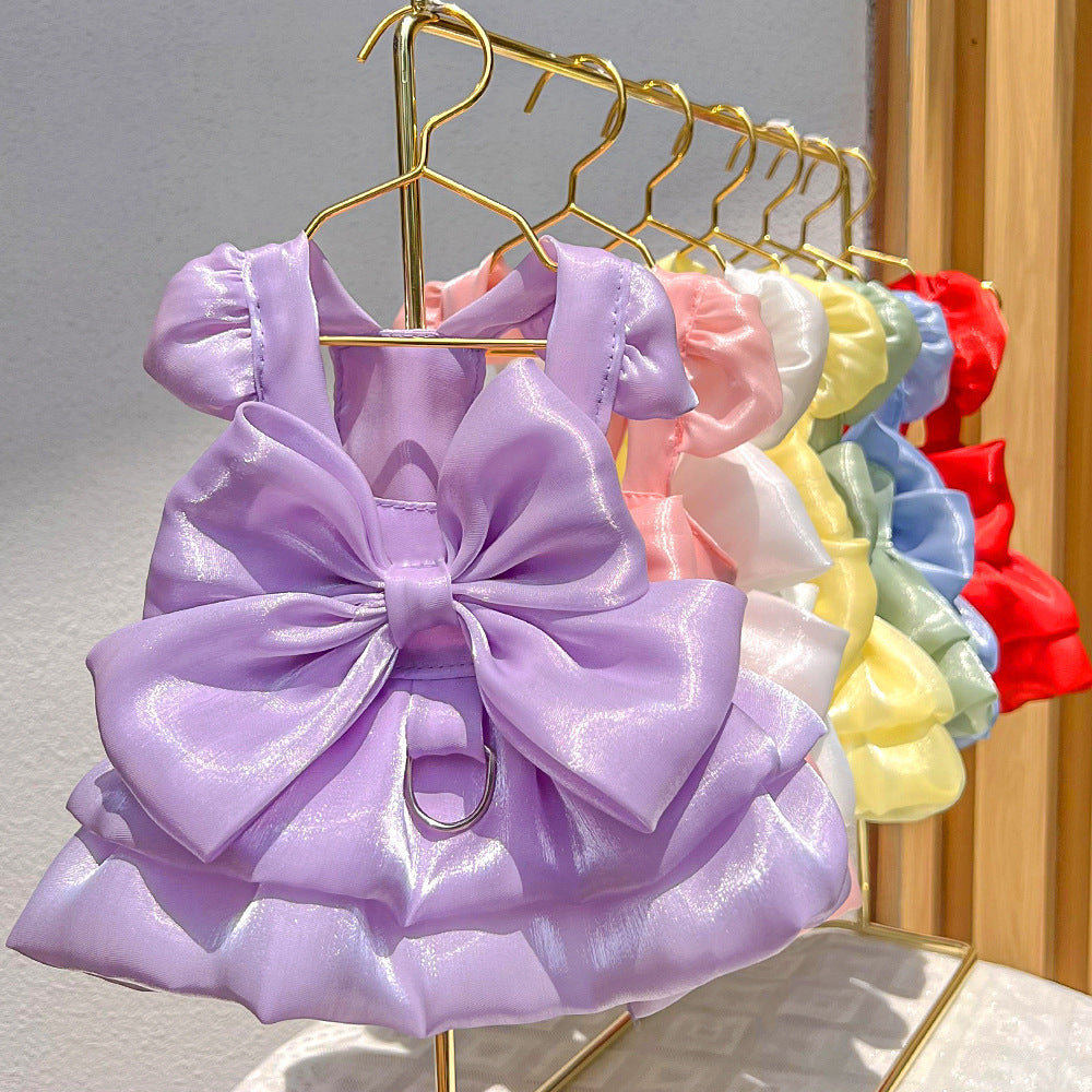 Pet Wedding Dress Dog Cat Clothes