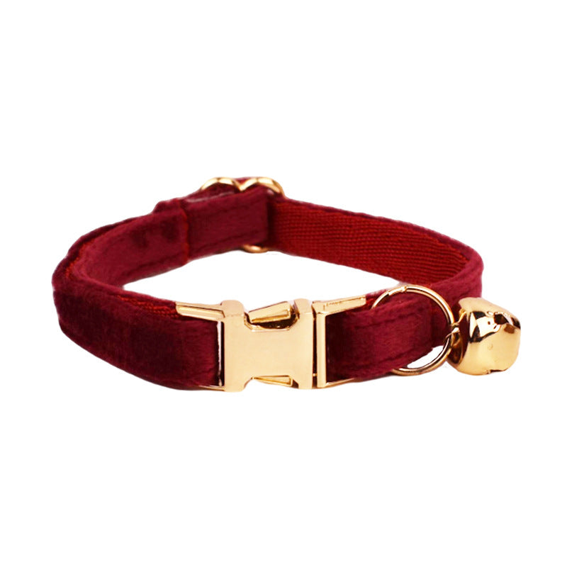 Pet Collar Cute Bell Bow Scarf