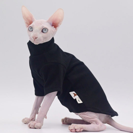 Hairless Cat Clothes Autumn And Winter Base Hoodie