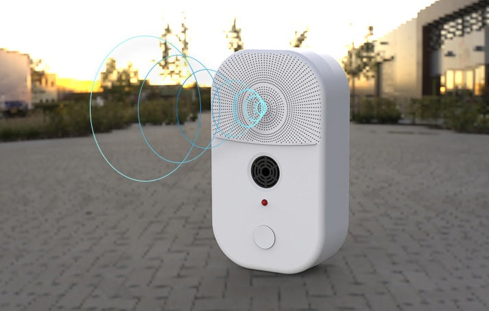 Acarid De-acaricide Ultrasound De-acaricide Instrument Wireless Dual-port Household Ultrasound De-acaricide Instrument