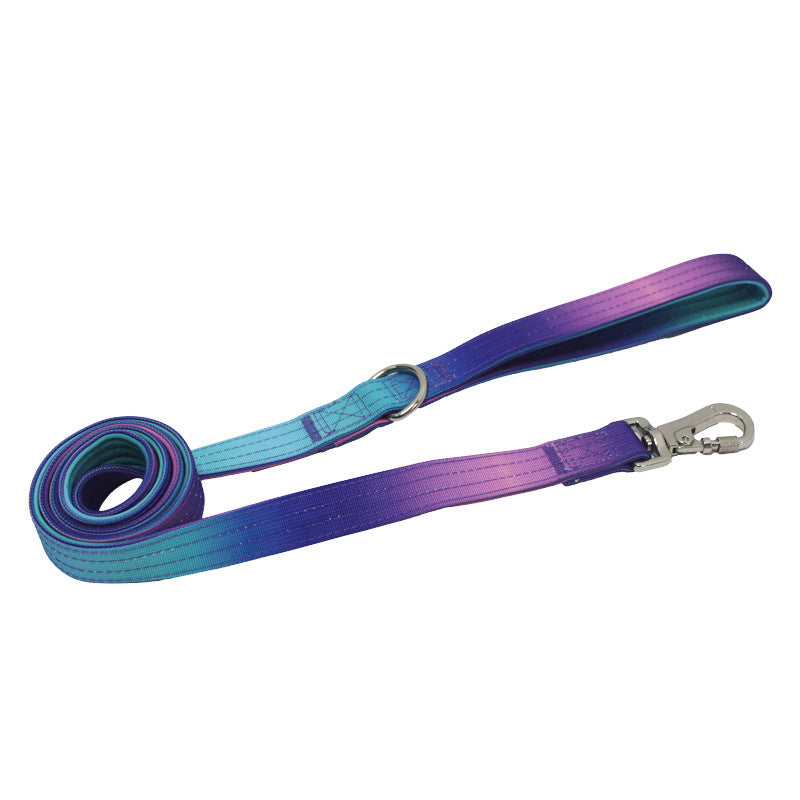 Gradient Collar Widened Pet Accessories Avoid Cutting Into The Neck