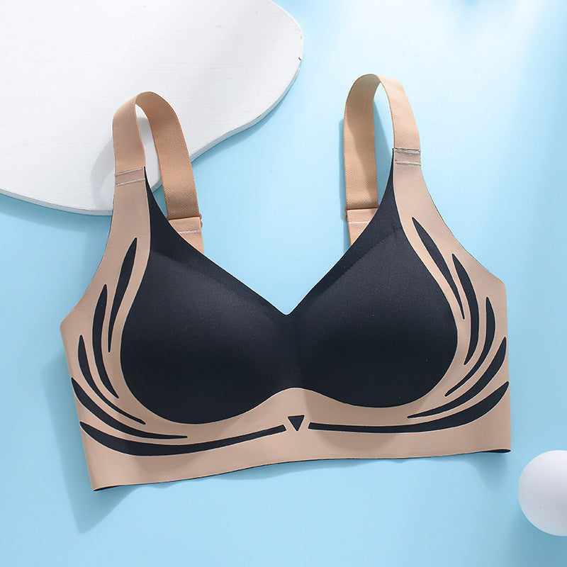 Breast Holding Soft Support Underwear Women's Adjustable Bra