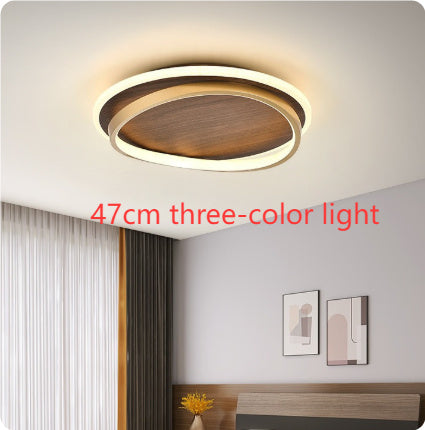 Bedroom Light Creative Japanese Log Room
