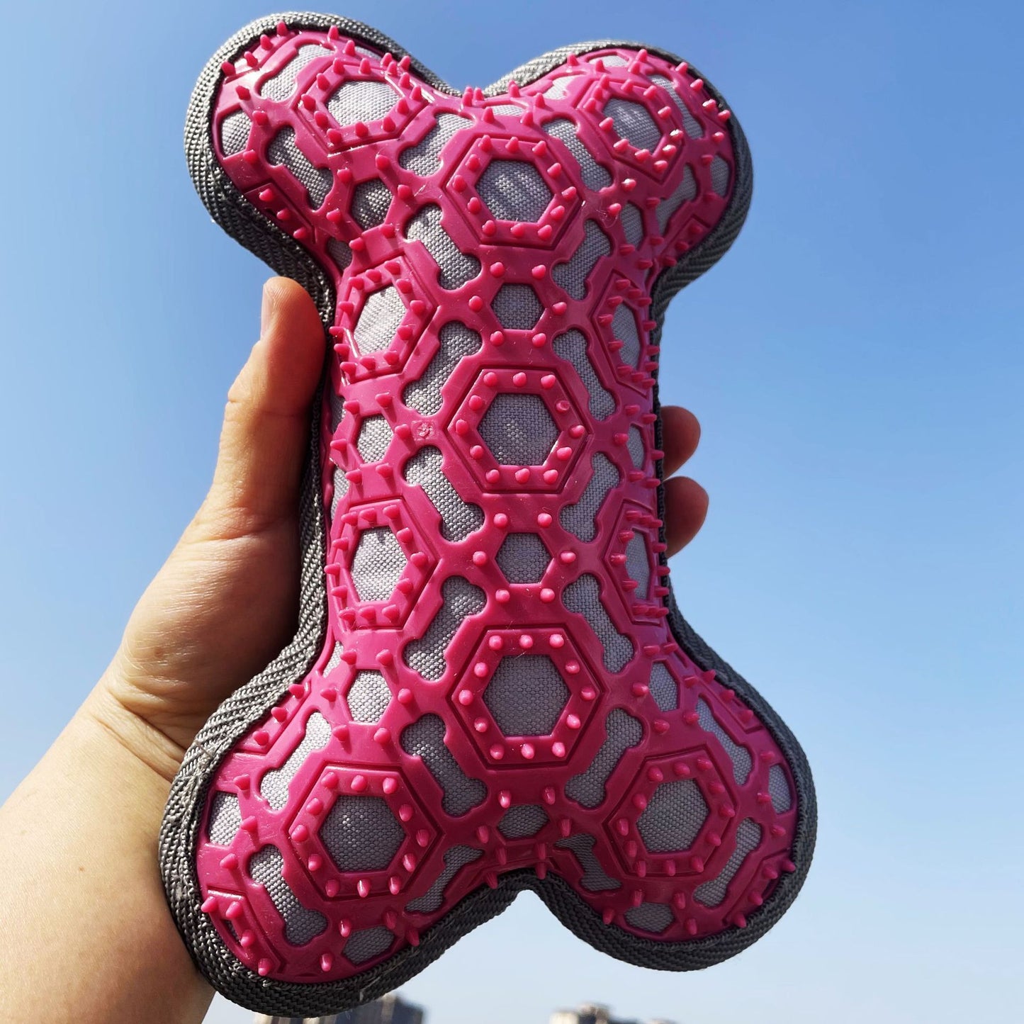 New Pet Toy Voice Bone Bite Resistant Toy