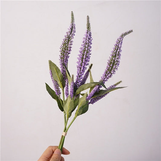 High Quality Artificial Flower Salvia Officinalis Bouquet Home Soft Decoration